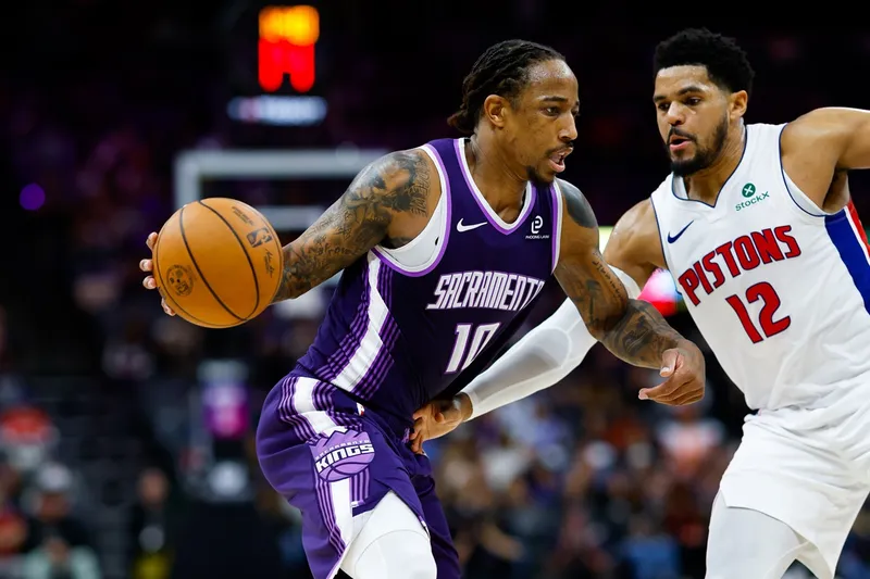 Los Pistons persiguen a DeMar DeRozan