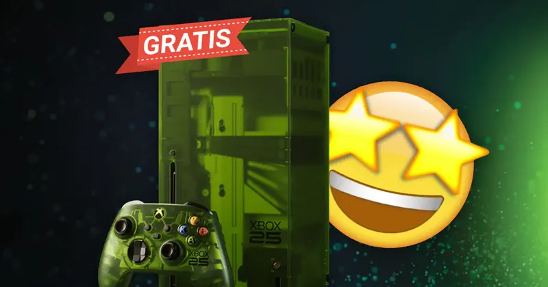 Microsoft regala el nuevo XBOX Series X25 edición limitada a jugadores afortunados y se gana el aplauso de los fanáticos