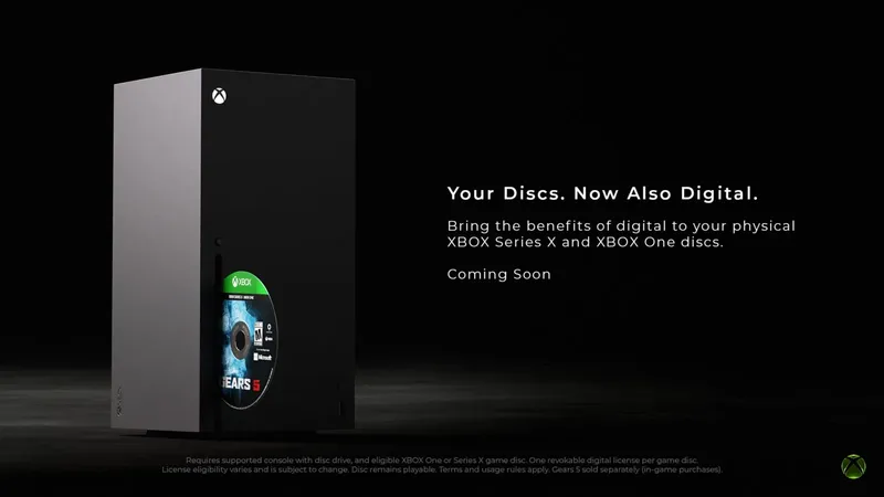 Xbox da un salto que retumbará en la industria: todos los juegos en disco se van a poder pasar a digital