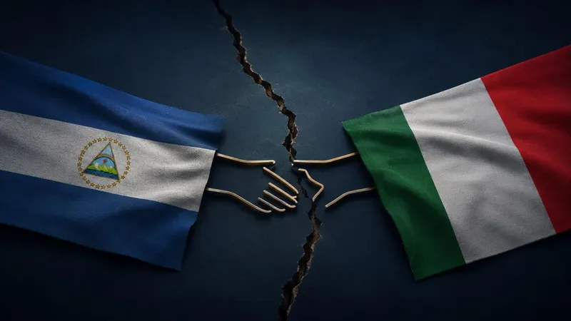 Nicaragua rompe relaciones diplomáticas con Italia