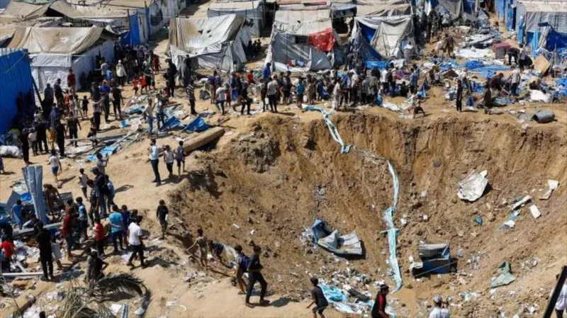 “Crimen atroz”: Gaza condena ataque israelí a reservas médicas de hospitales