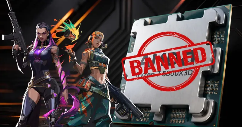 ¿Comprar hardware usado puede dejarte baneado? Jugador compra un Ryzen 7 5800X3D que fue propiedad de un tramposo y Riot Games lo sanciona en VALORANT