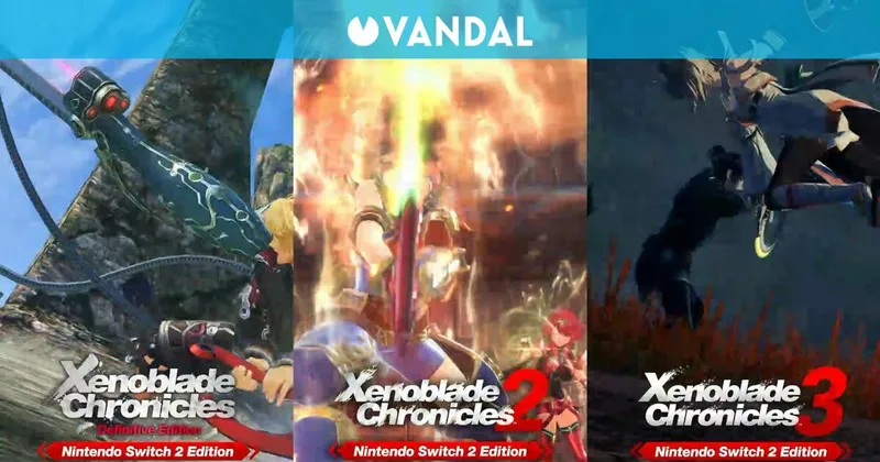La trilogía Xenoblade Chronicles anuncia fechas y mejoras para las versiones de Nintendo Switch 2