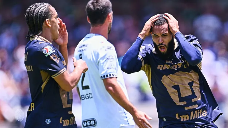 Pumas volvió a tropezar y llegó a dos partidos sin ganar en la Liga MX