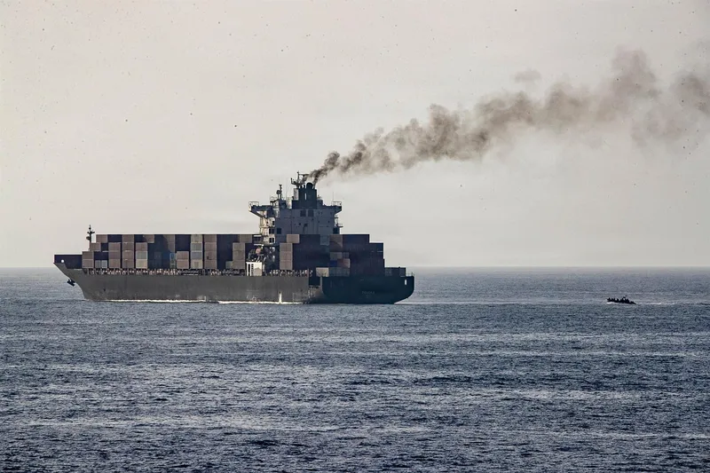 Buque con 2.500 contenedores se hunde en el estrecho de Ormuz tras chocar con una mina naval