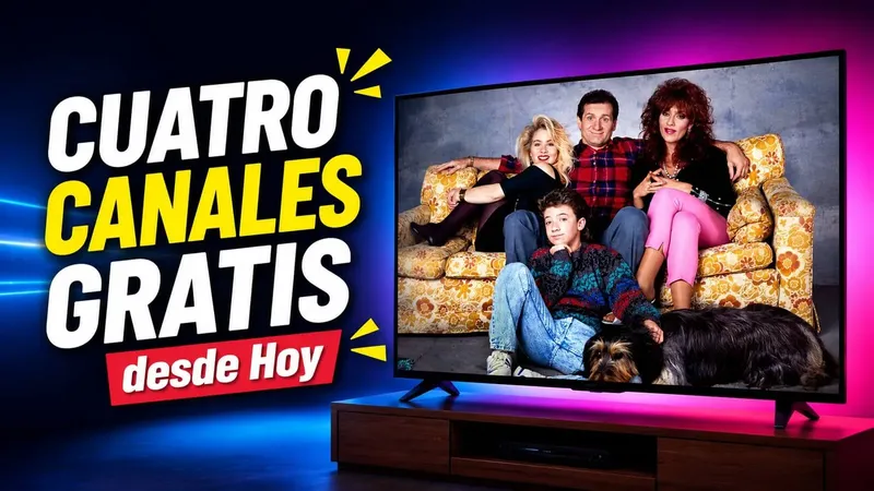 Todas las Smart TV reciben cuatro canales gratis llenos de series que querrás ver durante horas