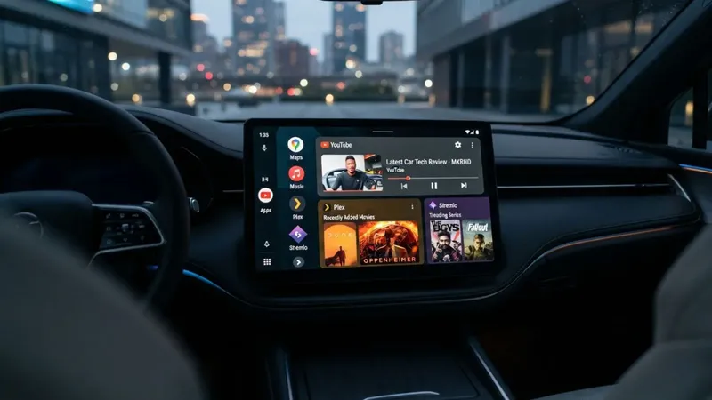 La app para ver YouTube, Plex y Stremio en Android Auto se actualiza con una importante novedad