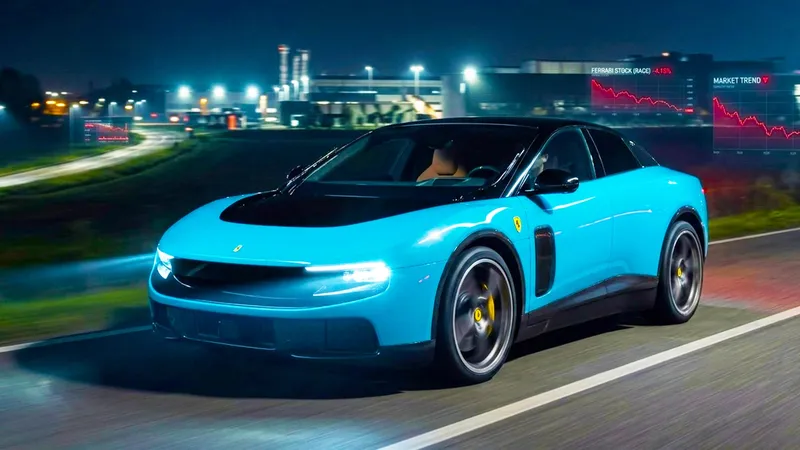 El tira y afloja de Ferrari con el coche eléctrico acaba con su drástico desplome en Bolsa, a pesar de la intervención del Papa León XIV