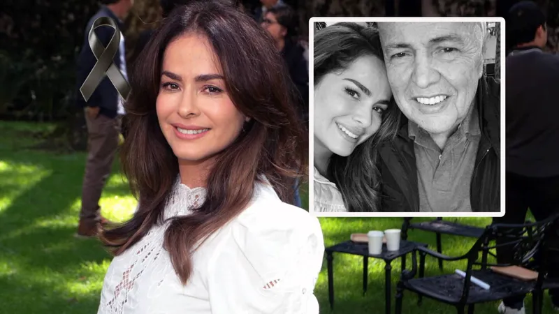 Danna García despide entre lágrimas a su padre: “seguiré esperándote cada mañana”