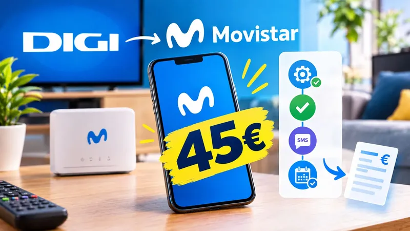 Movistar y la gran duda sobre la oferta anti Digi por 45 euros: «Es muy importante informarte que…»