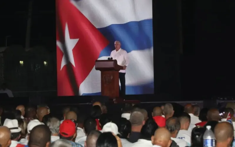 Presidente Díaz-Canel denuncia genocidio contra Cuba