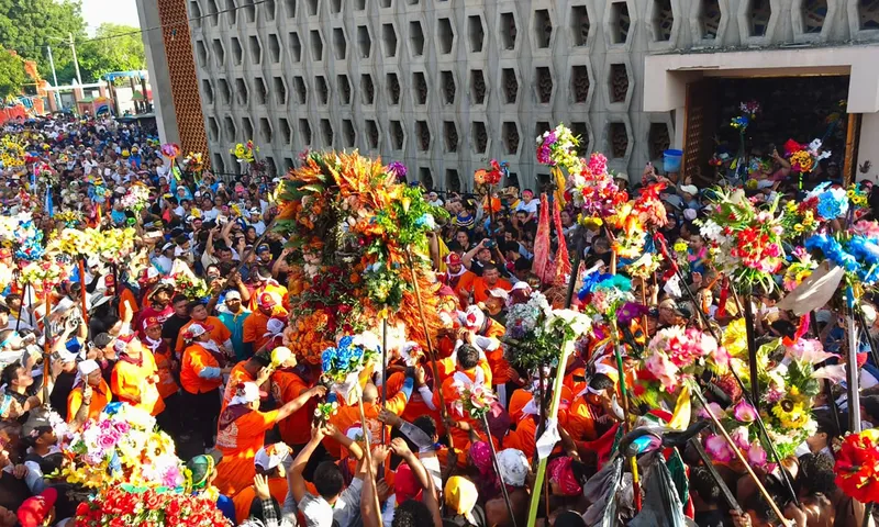 Fe, fervor y tradición: Managua despide a Santo Domingo de Guzmán