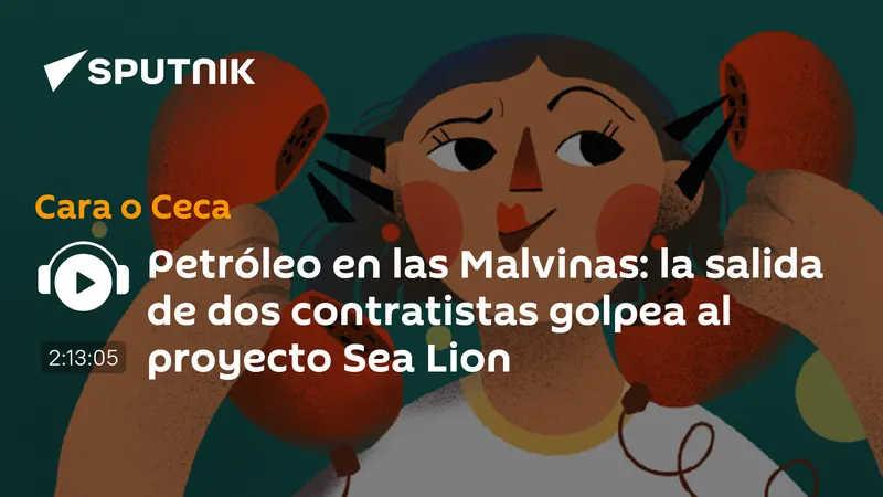 Petróleo en las Malvinas: la salida de dos contratistas golpea al proyecto Sea Lion