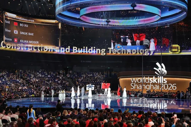 China conserva primera posición en medallero de oro en 48ª Competencia WorldSkills