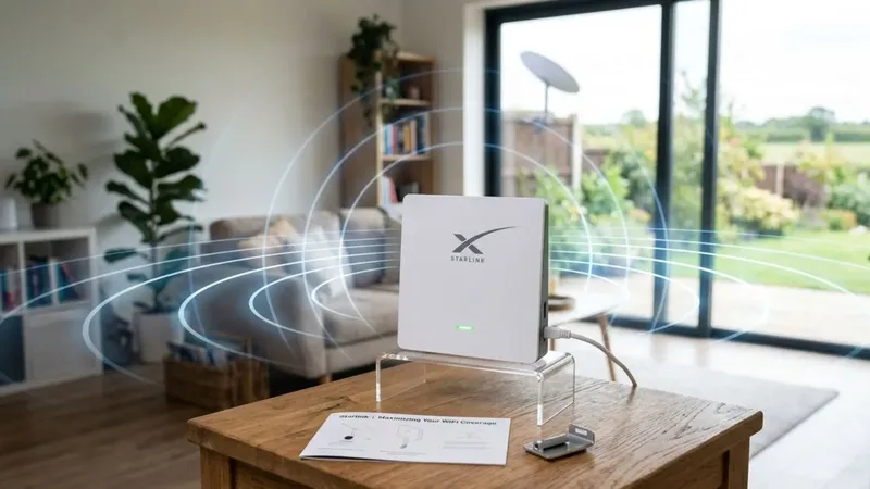 El sencillo cambio que amplía la cobertura WiFi de tu router Starlink