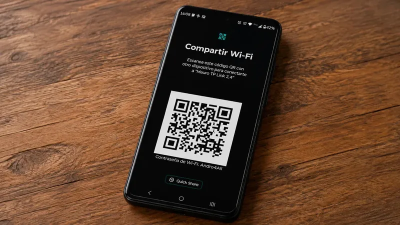 Cómo ver la contraseña del WiFi guardada en Android