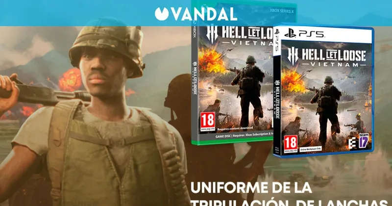 Reserva Hell Let Loose: Vietnam en GAME y llévate de regalo un DLC exclusivo