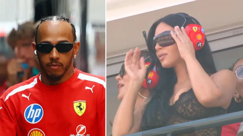 Kim Kardashian acapara miradas en el Gran Premio de Mónaco