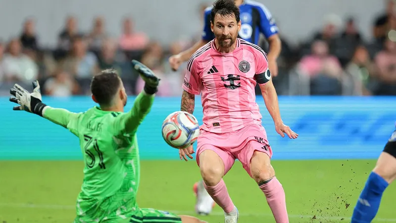Lionel Messi, nuevo líder de goleo en la MLS