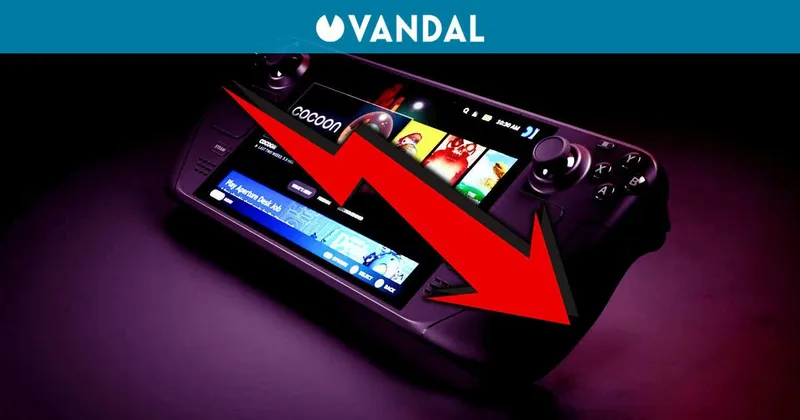 Steam Deck se habría estrellado en ventas: registran una caída del 80% tras la subida de precios de Valve