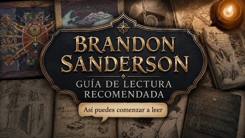 Brandon Sanderson, autor del universo Cosmere, sobre cómo empezar a leer su obra: “Cualquiera de estos libros son buenos puntos de inicio”