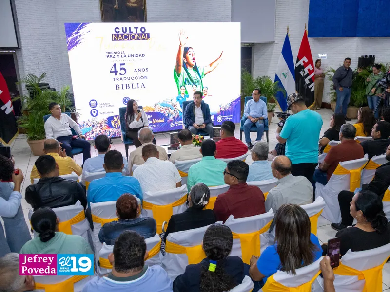Evangélicos de Nicaragua preparan gran Culto Nacional por el Día de la Biblia
