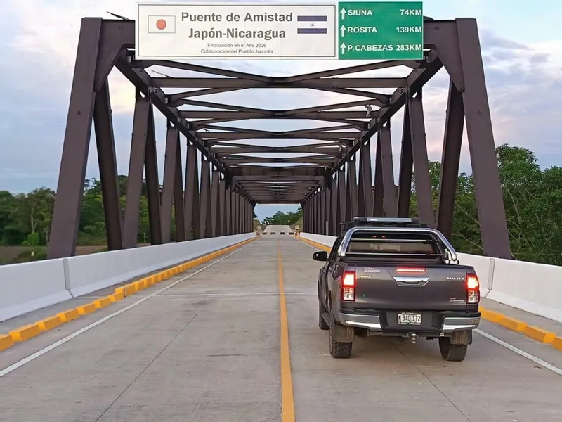 Nicaragua inaugura el Puente Amistad Japón-Nicaragua en Mulukukú
