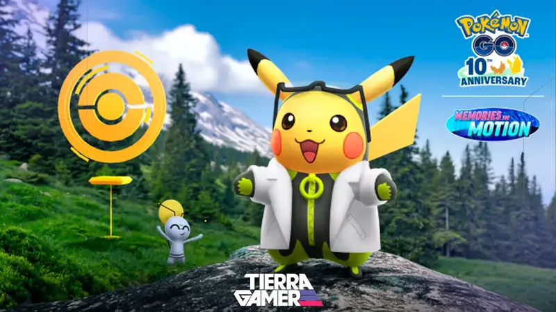 Pokémon GO lanza su Ultrabonificación por el 10.º aniversario