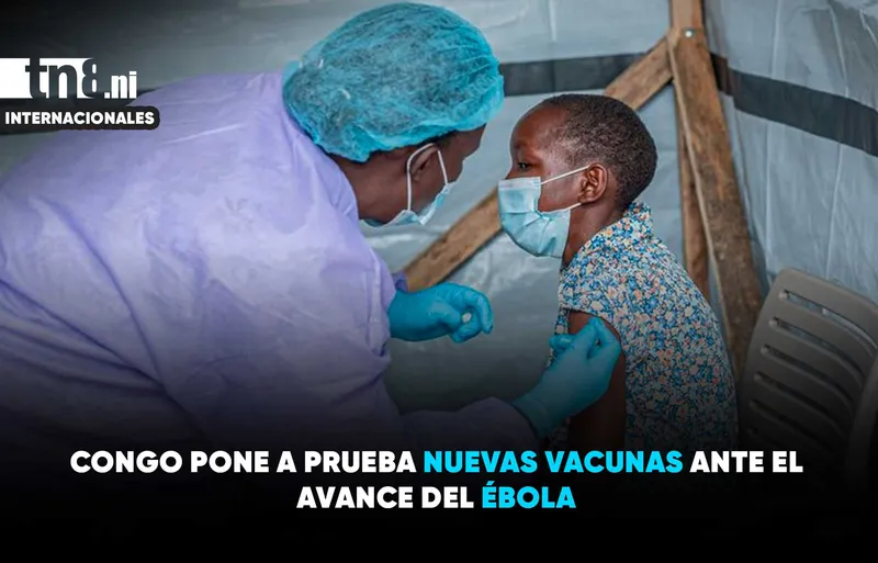 Congo inicia ensayo de vacunas contra el ébola de Bundibugyo en medio de una...