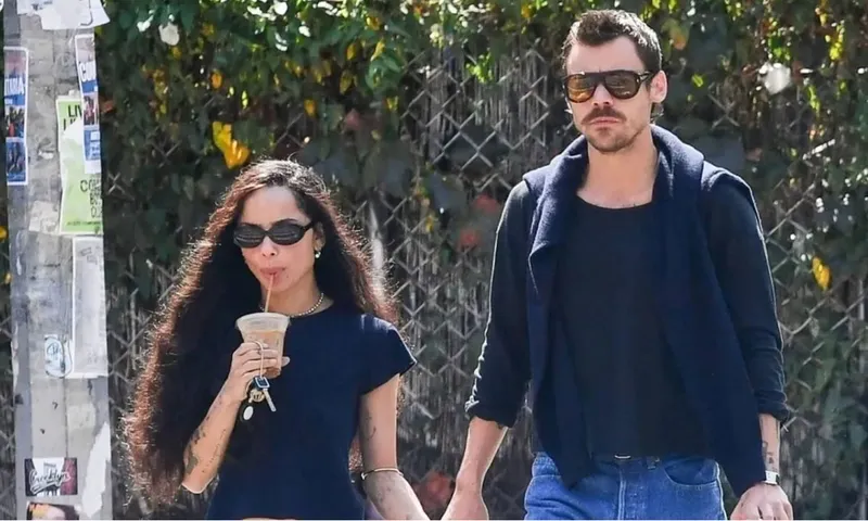 Harry Styles y Zoë Kravitz planean una boda secreta y cargada de sentimiento