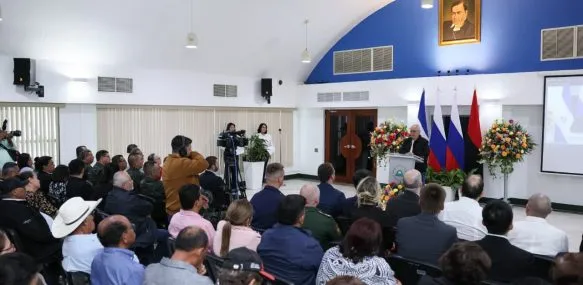 CONMEMORAMOS CON EMBAJADA DE RUSIA EL 81 ANIVERSARIO DEL FIN DE LA SEGUNDA GUERRA MUNDIAL