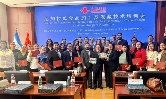 Nicaragüenses concluyen seminario sobre Tecnología Alimentaria en Beijing, China