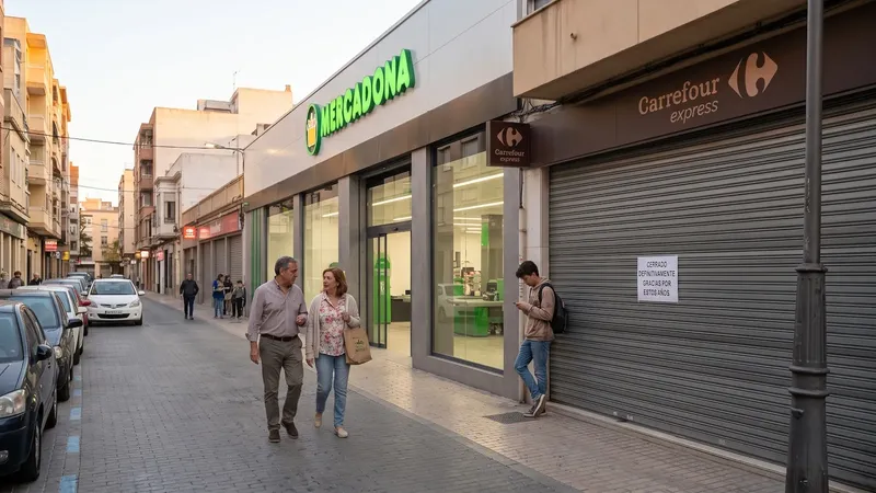 Mercadona, al acecho: cierra otro Carrefour en una gran ciudad y el local ya tiene nuevo destino