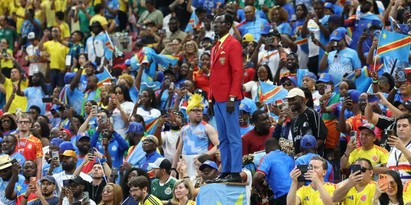 Lumumba Vea, el aficionado inmóvil que se volvió símbolo de la RD del Congo...
