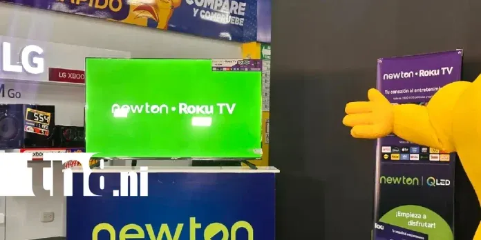 Más brillo, colores y actualizaciones: así llega Newton Roku TV al mercado nicaragüense