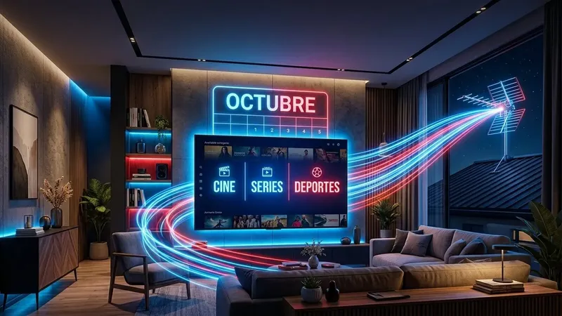 Ya es oficial: en octubre llega una nueva plataforma desde la TDT con cine, deportes y series