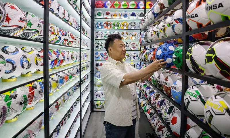 Exportaciones de artículos deportivos chinos siguen al alza