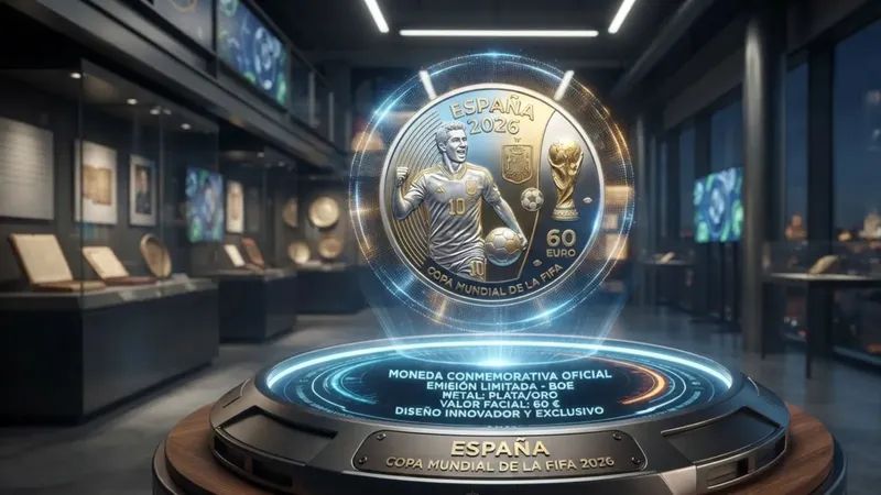 El BOE lo confirma: España tendrá una moneda conmemorativa por el Mundial 2026, costará más de 60 € y será limitada