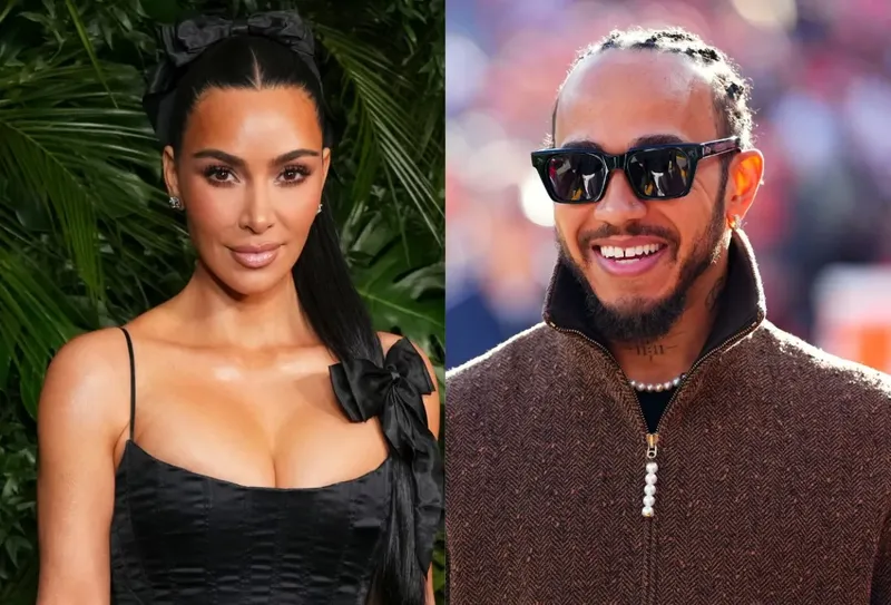 Lewis Hamilton habla por primera vez sobre su relación con Kim Kardashian