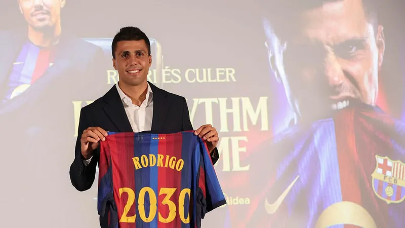 Las frases que dejó Rodri en su presentación oficial