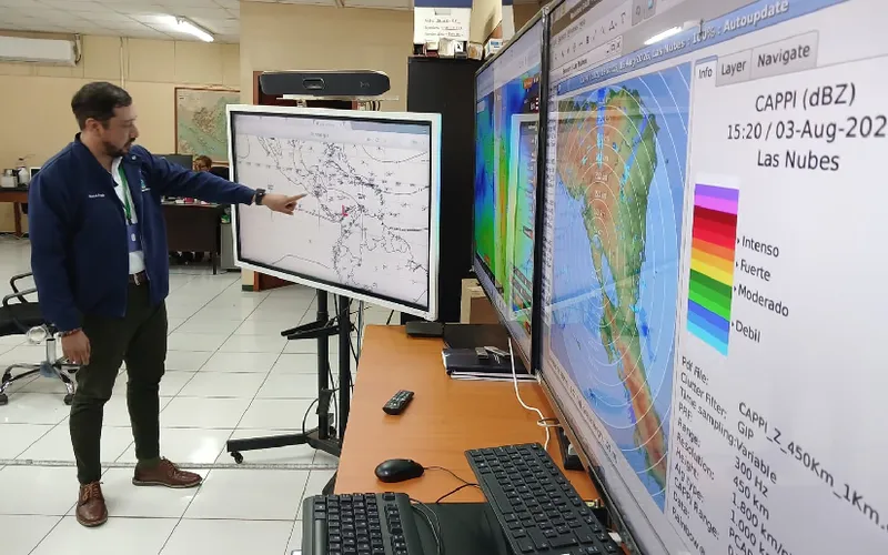 Onda tropical generará lluvias débiles y moderadas en algunos sectores de Nicaragua