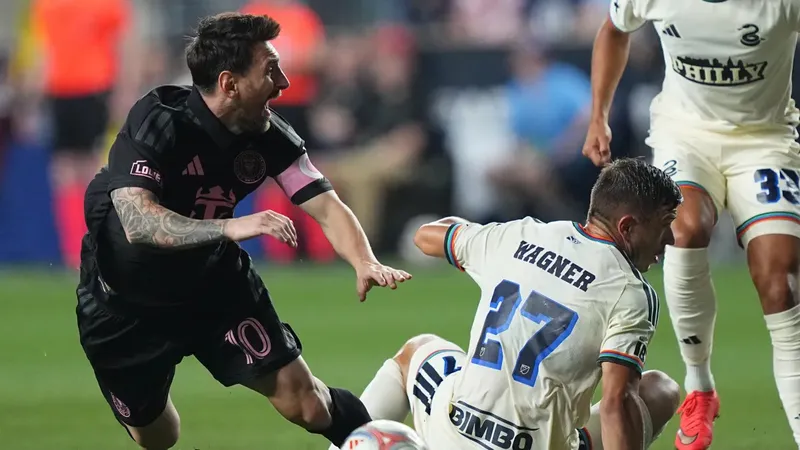 La MLS castiga la cartera de Lionel Messi tras lanzar un golpe en pleno partido
