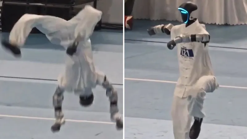 Robot humanoide demuestra sus impresionantes habilidades en artes marciales (VIDEO)