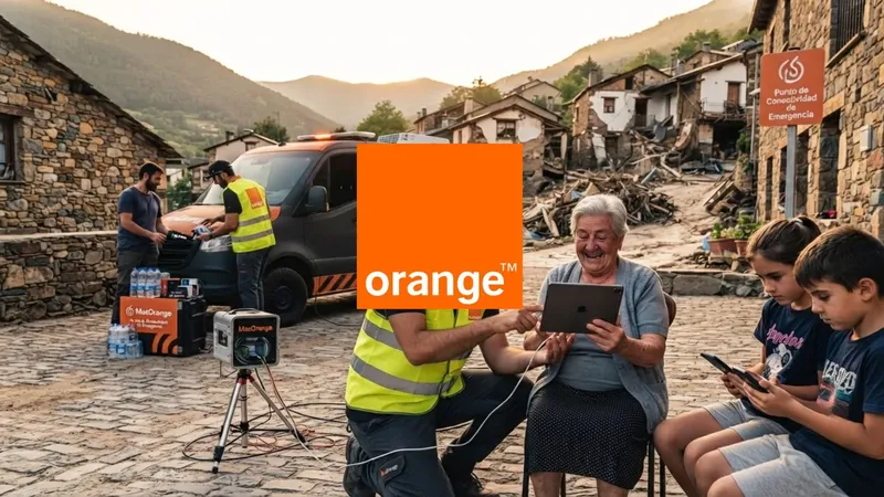 MasOrange ofrecerá bonos de datos y reforzará las comunicaciones en las zonas afectadas por los incendios