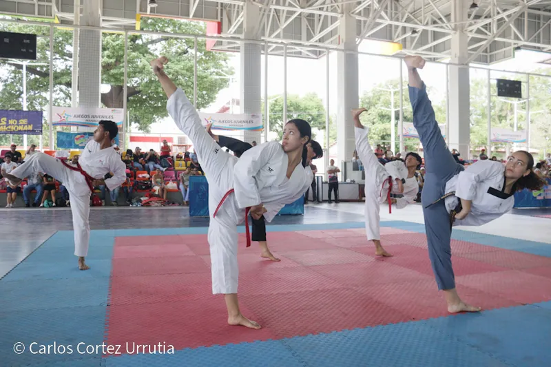 Más de 500 atletas inauguran el Campeonato de Taekwondo en Managua