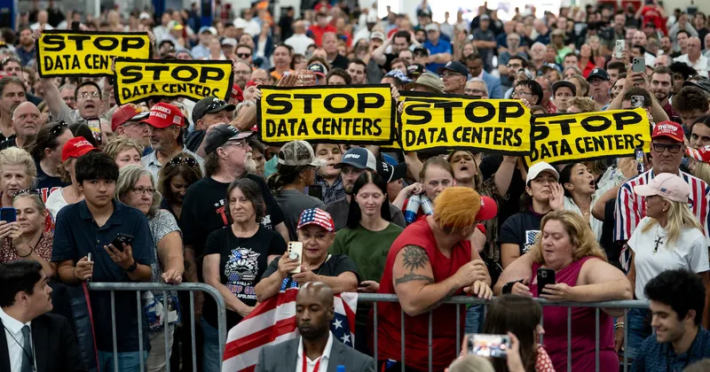 El rechazo a los centros de datos de IA entra en la disputa electoral de EE.UU. y alerta a Wall Street