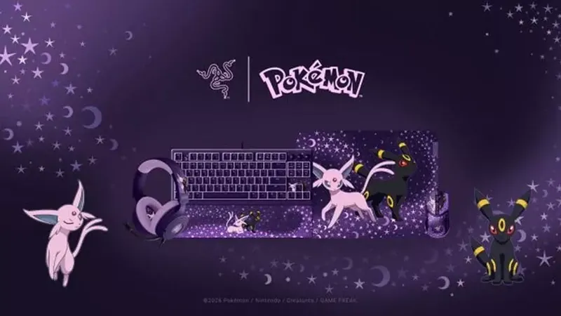 Razer presenta la colección Pokémon