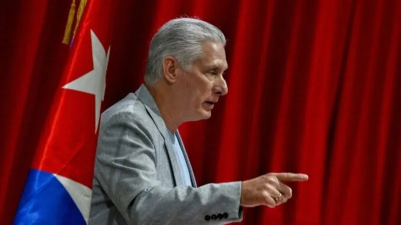 Díaz-Canel denuncia amenazas de Trump contra Cuba