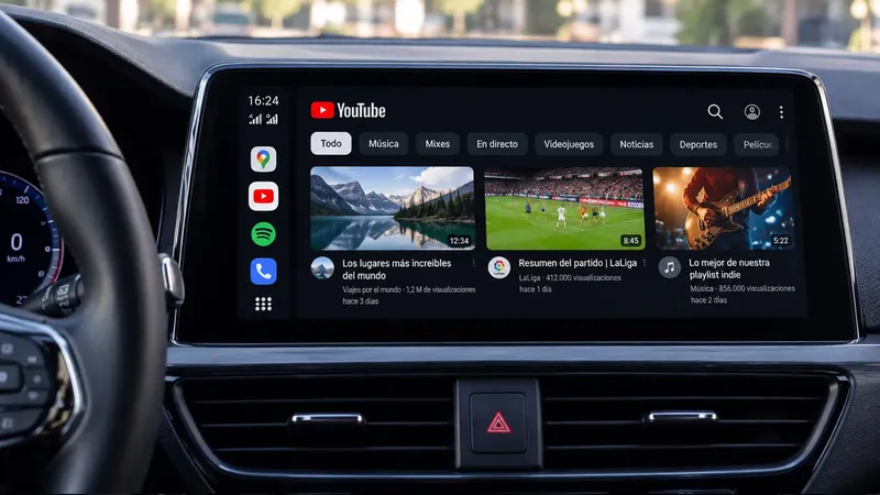 La app más popular de Android Auto para ver YouTube se actualiza de nuevo: estos son los últimos cambios