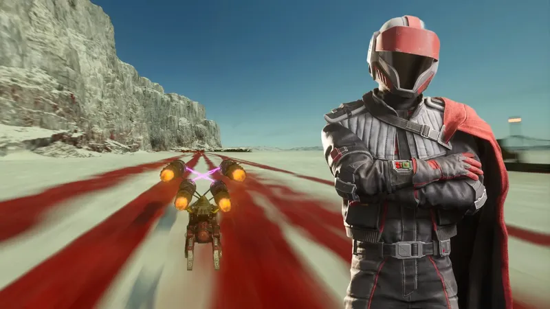 Análisis de Star Wars: Galactic Racer, un pepinazo cósmico que establece un nuevo estándar para la velocidad en los videojuegos